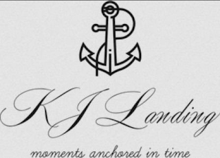 KJ LANDING MOMENTS ANCHORED IN TIME logo