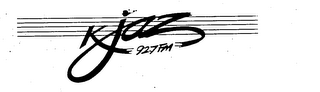 KJAZ 92.7 FM logo