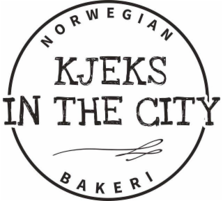 KJEKS IN THE CITY NORWEGIAN BAKERI logo