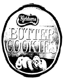 KJELDSENS IMPORTED FROM DENMARK BUTTER COOKIES logo