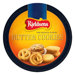 KJELDSENS THE ORIGINAL DANISH BUTTER COOKIES logo