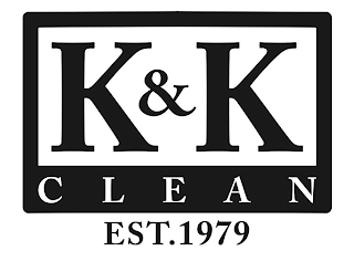 K&K CLEAN EST.1979 logo