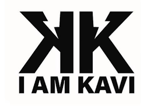 KK I AM KAVI logo