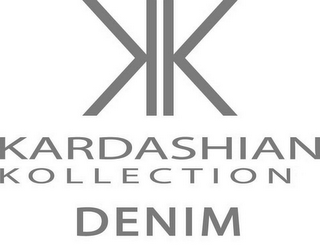 KK KARDASHIAN KOLLECTION DENIM logo