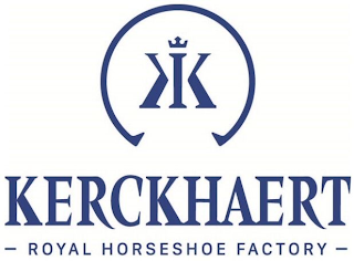 KK KERCKHAERT ROYAL HORSESHOE FACTORY logo