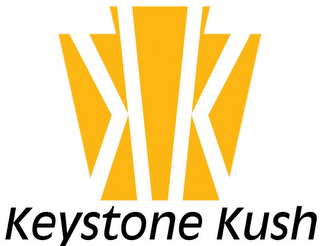 KK KEYSTONE KUSH logo