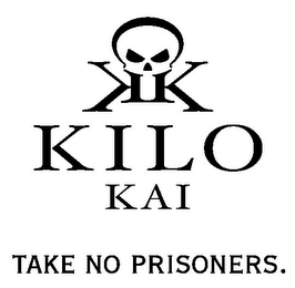 KK KILO KAI TAKE NO PRISONERS. logo