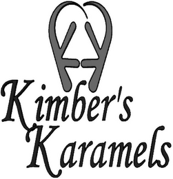 KK KIMBER'S KARAMELS logo