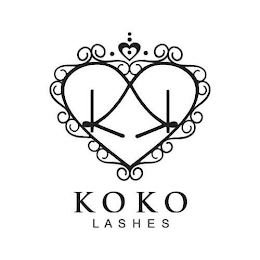 KK KOKO LASHES logo