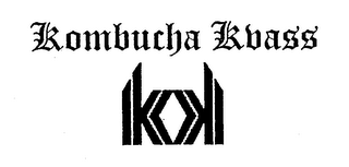 KK KOMBUCHA KVASS logo