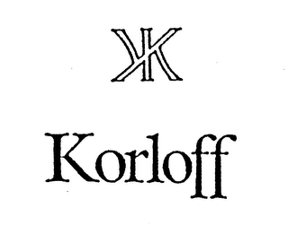 KK KORLOFF logo
