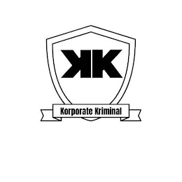KK KORPORATE KRIMINAL logo