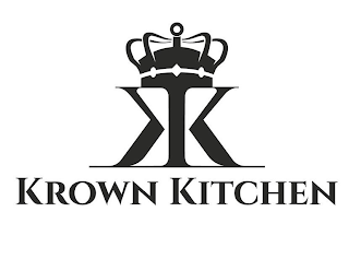 KK KROWN KITCHEN logo