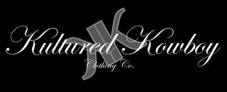 KK KULTURED KOWBOY CLOTHING CO. logo