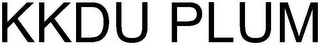 KKDU PLUM logo