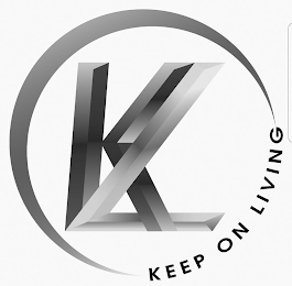 KL KEEP ON LIVING logo