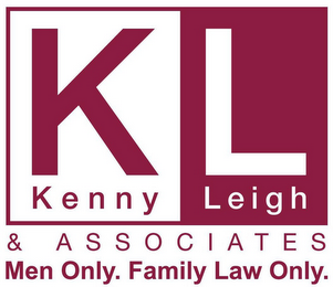 KL KENNY LEIGH & ASSOCIATES MEN ONLY. FAMILY LAW ONLY. logo