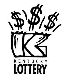 KL KENTUCKY LOTTERY $ $ $ logo