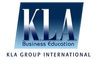 K.L.A. BUSINESS EDUCATION KLA GROUP INTERNATIONAL logo