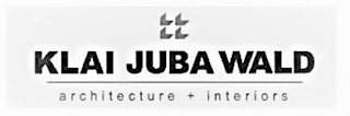 KLAI JUBA WALD ARCHITECTURE + INTERIORS logo