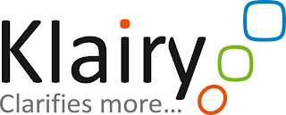 KLAIRY CLARIFIES MORE... logo