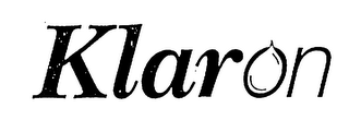 KLARON logo