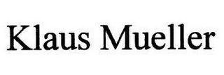 KLAUS MUELLER logo