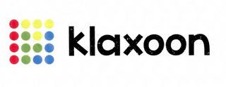 KLAXOON logo