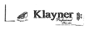 KLAYNER PROFESSIONAL HAIR COLOR logo
