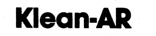KLEAN-AR logo