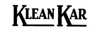 KLEAN KAR logo