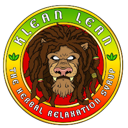 KLEAN LEAN THE HERBAL RELAXATION SYRUP logo