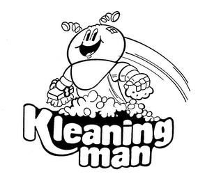 KLEANING MAN logo