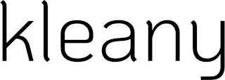 KLEANY logo