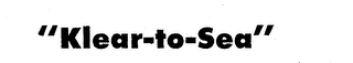 "KLEAR-TO-SEA" logo