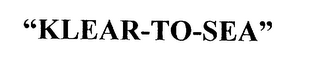 "KLEAR-TO-SEA" logo