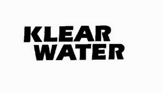 KLEAR WATER logo
