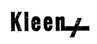 KLEEN + logo