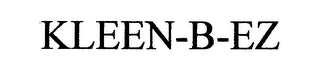 KLEEN-B-EZ logo