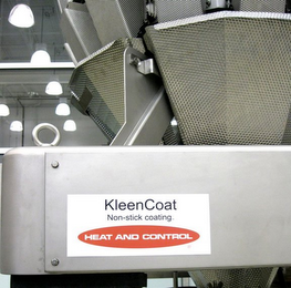 KLEEN COAT NON-STICK COATING HEAT AND CONTROL logo