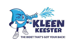 KLEEN KEESTER THE BIDET THAT'S GOT YOUR BACK! logo