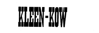 KLEEN-KOW logo
