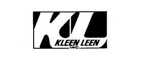 KLEEN LEEN INC.  KL logo
