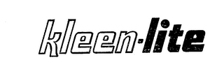 KLEEN-LITE logo