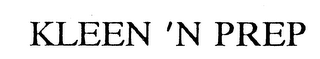 KLEEN 'N PREP logo
