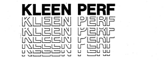 KLEEN PERF logo