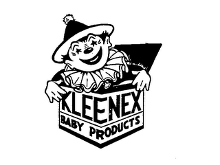 KLEENEX BABY PRODUCTS logo