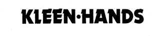 KLEEN.HANDS logo