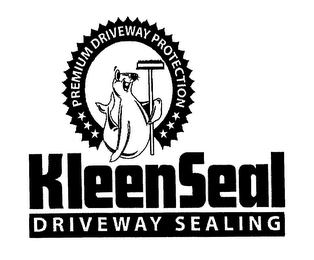 KLEENSEAL DRIVEWAY SEALING PREMIUM DRIVEWAY PROTECTION logo