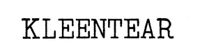 KLEENTEAR logo